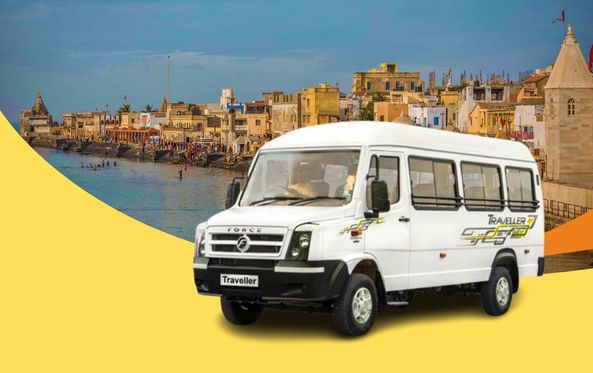 Diu to Dwarka Taxi Service